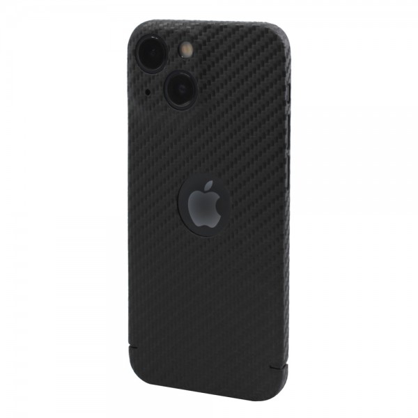 CarbonSeries Cover - iPhone 13 Mini 5.4" mit Logoausschnitt