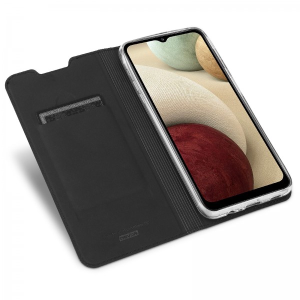 Vario Series - Samsung Galaxy A12S / A12 Booktasche, schwarz